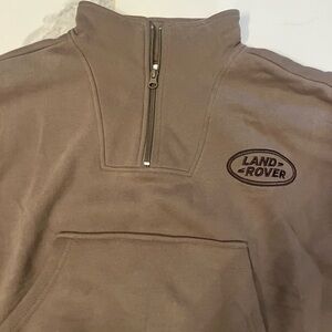 PAC Sun Land Rover quarter zip S NWOT